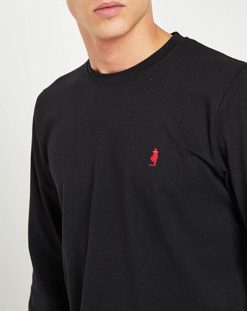 T-Shirt col rond noir